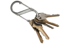 Nite Ize S-Biner Edelstahl Doppelkarabiner Schwarz