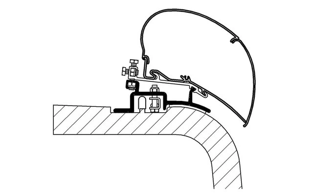 Thule Adapter-Set Für Ducato/Jumper/Boxer 1 Thule Adapter-Set Für Ducato/Jumper/Boxer