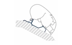 Dometic Markisenadapter Dachmontage Fendt/TEC