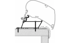 Thule Markisenadapter Malibu Roof 3,5 M -Zelt Serie 230122 2661094