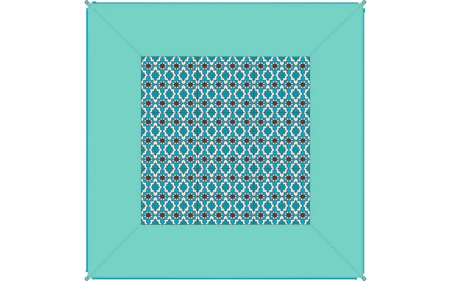 Bent Zip-Carpet Verbindbarer Teppich 250 X 250 Cm High Rise 2 Bent Zip-Carpet Verbindbarer Teppich 250 X 250 Cm High Rise – Bild 2