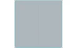 Bent Zip-Carpet Verbindbarer Teppich 250 X 250 Cm Steel Grey