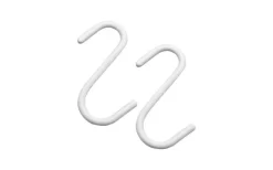 Zelt-S-Haken Weiß 2 Stück