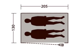 Outwell Freistehendes Innenzelt Blau -Zelt Serie 439200 3116115