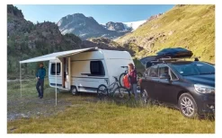 Thule Omnistor 6300 Weiß 2,6 M Grau Dachmarkise