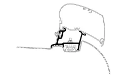 Thule Markisenadapter Mercedes Sprinter/ VW Crafter