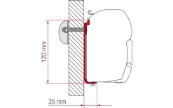 Fiamma Adapter AS 450 F45