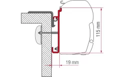 Fiamma Kit Rapido Serie 9 Halterung Für F45