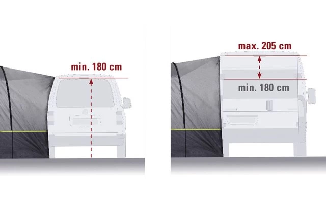 High Peak Trento 2.0 Busvorzelt 2 High Peak Trento 2.0 Busvorzelt – Bild 2