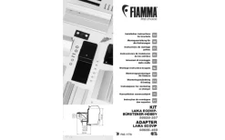 Fiamma Kit Laika Ecovip Bürstner Hobby Markisenadapter Für Fiamma F45