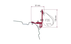 Fiamma F35 Pro Kit Standard -Zelt Serie 57443 12097