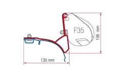 Fiamma F35 Pro Kit Standard -Zelt Serie 57445 12397