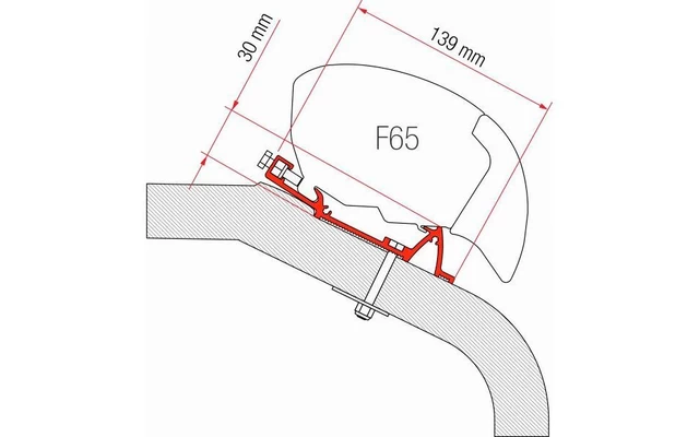 Fiamma Adapter Lmc Tec 370 Cm Passend Für F65 Und F80 Markise 1 Fiamma Adapter Lmc Tec 370 Cm Passend Für F65 Und F80 Markise