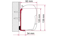 Fiamma Kit Fleurette Markisenadapter Für Fiamma F45