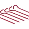 MSR Hook Stakes Kit Zeltheringe Rot 1 Teilig