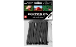 SwissPiranha BF90 Zelthering Schwarz 9,7 Cm Einzeln -Zelt Serie 636043 4342703