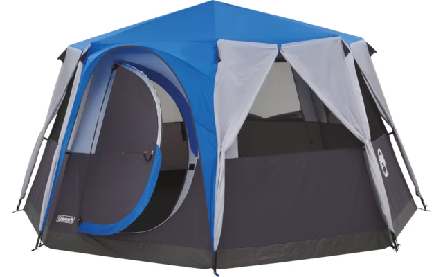 Coleman Octagon 8 Personen Familienzelt Grau 1 Coleman Octagon 8 Personen Familienzelt Grau