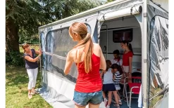 Fiamma Front Panel Ersatzfrontwand Für Privacy Room Vorzelte 25 Cm -Zelt Serie 654315 4514247