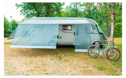 Fiamma Sun View XL 100 Markisenaufsatz Vorderwand Mindestmarkisenlänge 100 Cm -Zelt Serie 660615 4511973