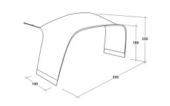 Outwellt Universal Connector M 11 Outwellt Universal Connector M -Zelt Serie 689796 4858256