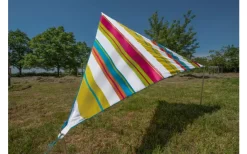 Bent Zip-Canvas Single Verbindbares Sonnensegel 250 X 250 X 250 Cm Türkis -Zelt Serie 691805 4862594 2