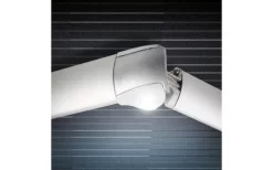 Dometic PerfectWall PW 1500 Wandmontierte Markise Manueller Antrieb Weiß Grau 2,6 M -Zelt Serie 706373 4854371