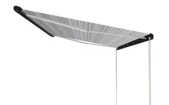 Fiamma F80s Ducato 320 Markise Gehäusefarbe Deep Black Tuchfarbe Royal Grey 320 Cm -Zelt Serie 733541 4886234