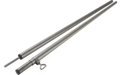 High Peak Teleskop Zeltstange 170 - 255 Cm Silber