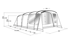 Outwell Greenwood 6 -Zelt Serie 736946 4959275