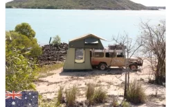 Gordigear Dachzelt 140 Plus Für 2 Personen Mit Vorzelt 140 X 320 Cm Grün