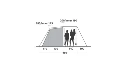 Easy Camp Huntsville 600 Tunnelzelt Für 6 Personen 13 Easy Camp Huntsville 600 Tunnelzelt Für 6 Personen -Zelt Serie 782510 5172932
