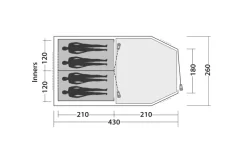 Easy Camp Huntsville 400 Tunnelzelt Für 4 Personen 12 Easy Camp Huntsville 400 Tunnelzelt Für 4 Personen -Zelt Serie 782846 5185703