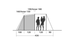 Easy Camp Huntsville 400 Tunnelzelt Für 4 Personen 13 Easy Camp Huntsville 400 Tunnelzelt Für 4 Personen -Zelt Serie 782849 5185709