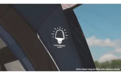 Outwell Hayward Lake 5ATC Aufblasbares Tunnelzelt 5 Personen -Zelt Serie 790766 5218877