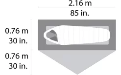 MSR Hubba NX Tent V6 Faltzelt 1 Person -Zelt Serie 819893 5303735